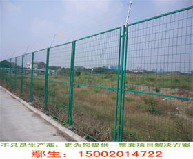 优质工地围栏网 双边丝护栏网 围山常用护栏网